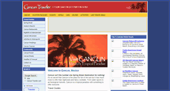 Desktop Screenshot of cancuntraveler.com